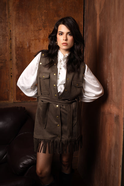 The Vanguard Fringe Vest/Dress