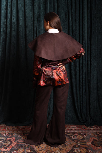 Sandrose Shawl Collar Jacket