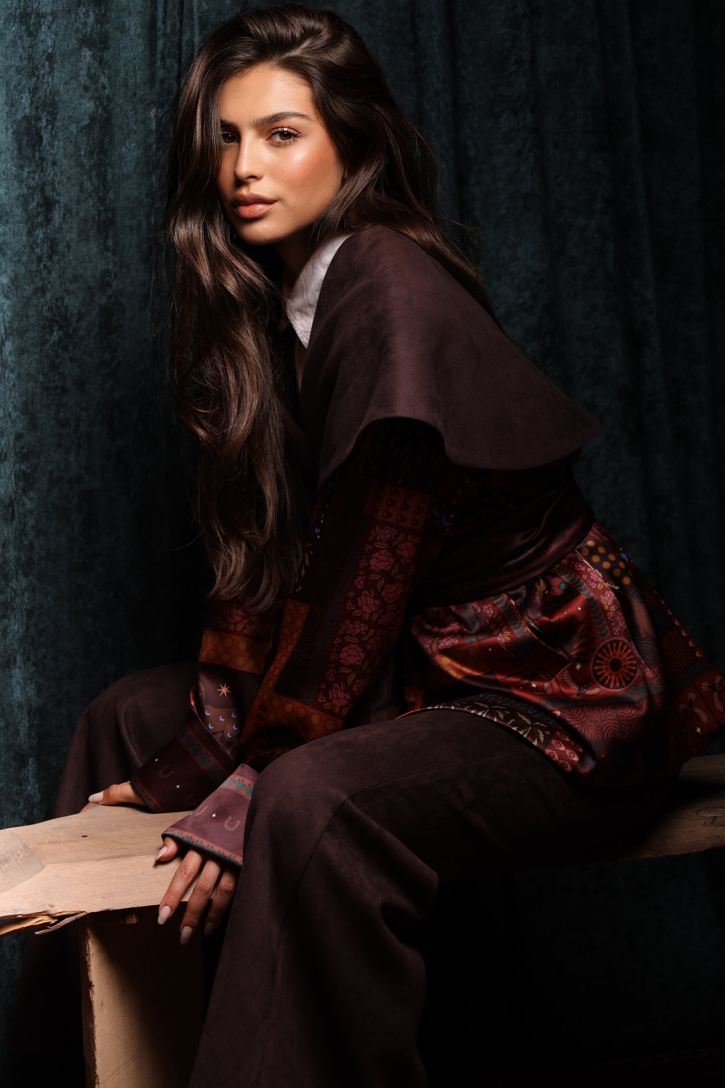 Sandrose Shawl Collar Jacket