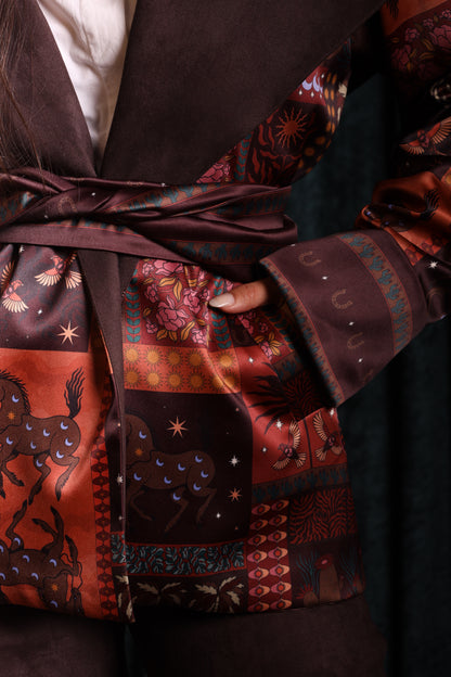 Sandrose Shawl Collar Jacket