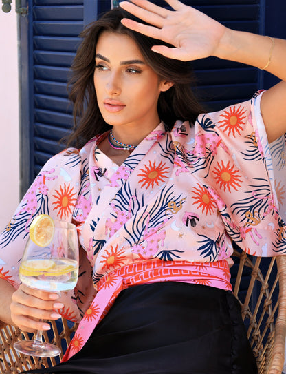 ALGIEBA I  WRAP UP BLOUSE