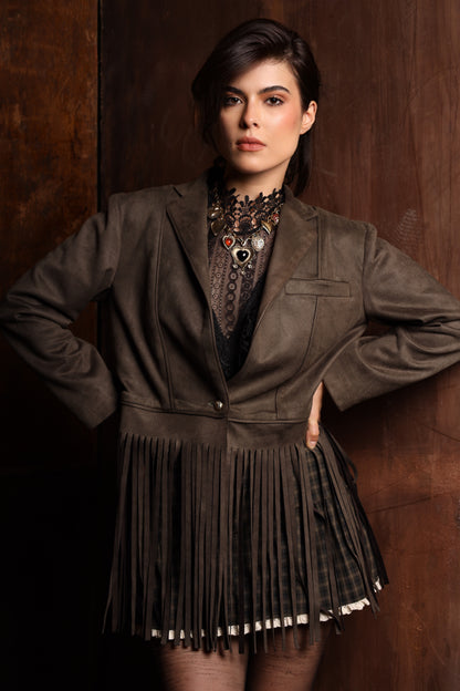 Astral West Fringe Blazer