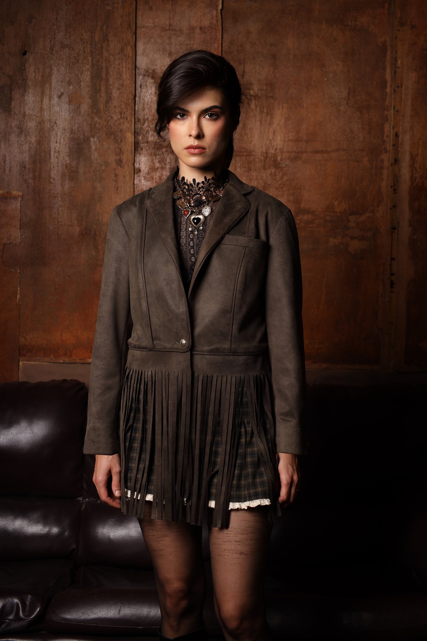 Astral West Fringe Blazer