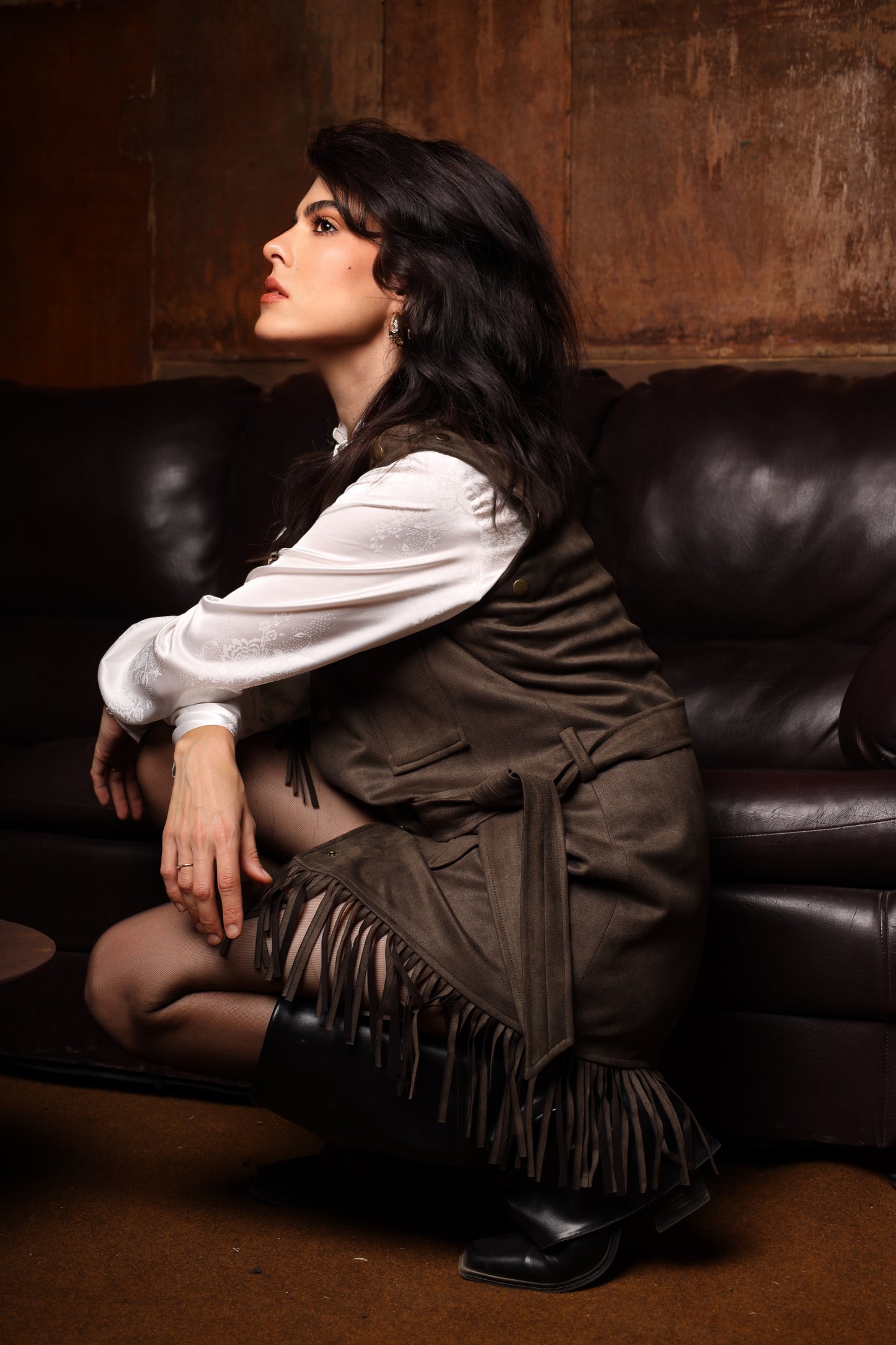 The Vanguard Fringe Vest/Dress