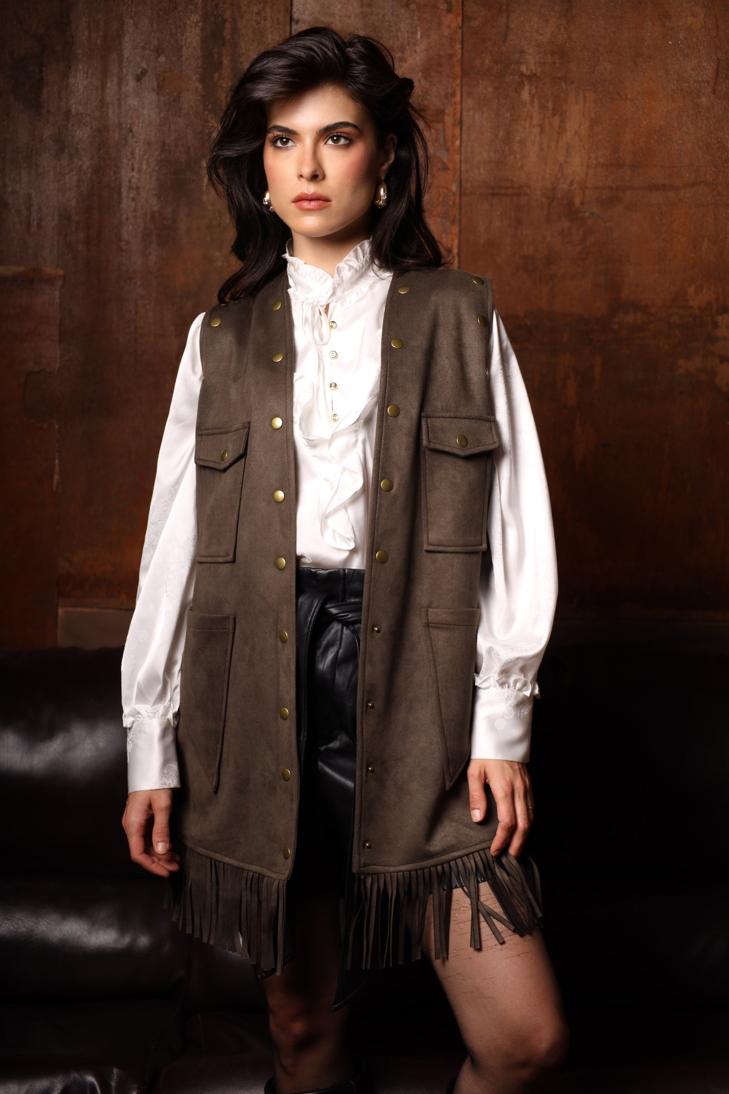 The Vanguard Fringe Vest/Dress