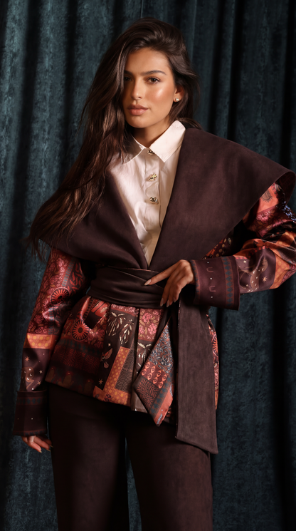 Sandrose Shawl Collar Jacket